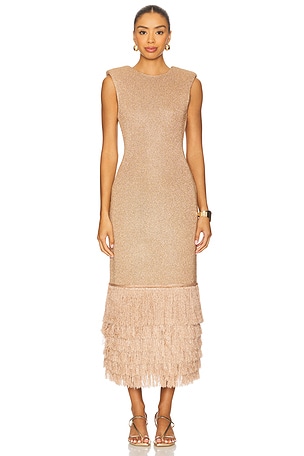 Breeze Knit Midi Dress Aje