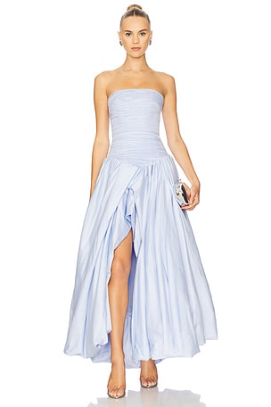 Violette Bubble Hem Maxi Dress Aje