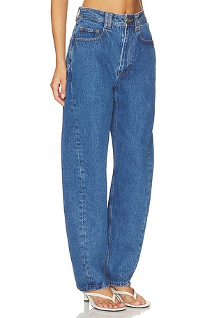 Aje Stevie Barrel Ankle Jeans in Blue