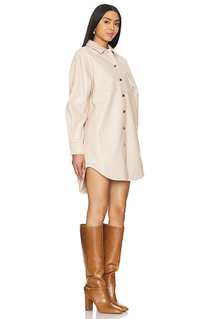 Aje Flourisher Braided Shirt in Neutral