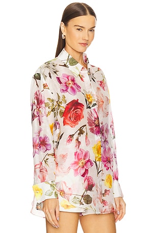 Aje Fleur Shirt in White
