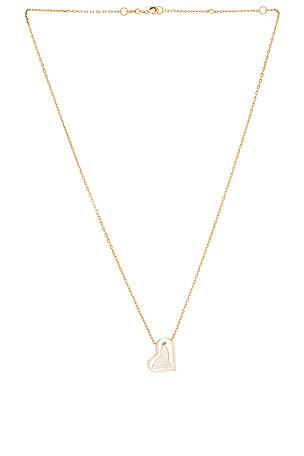 Puffy Heart Necklace By Adina Eden