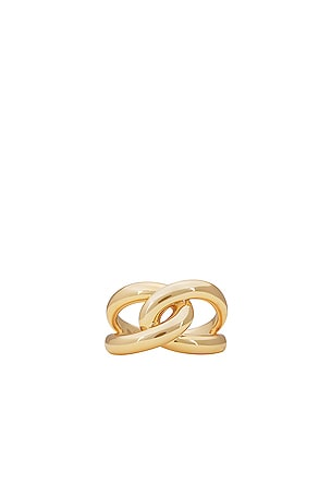 Intertwined Chain Ring By Adina Eden