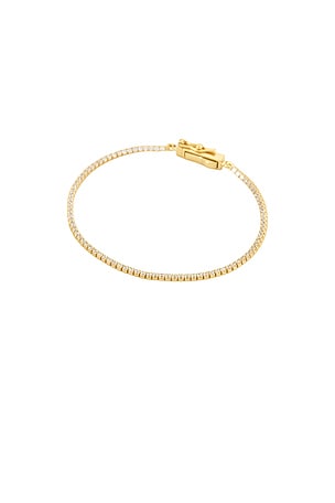 Classic Thin Tennis Bracelet By Adina Eden