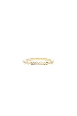 Micro Pav? Thin Eternity Band Ring By Adina Eden