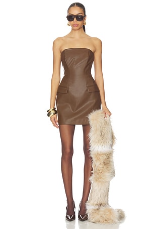 AKNVAS Faux Fur Cream Boa