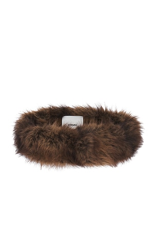 Faux Fur Headband AKNVAS