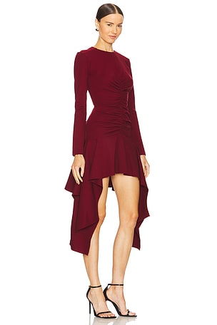 AKNVAS Daani Dress in Burgundy