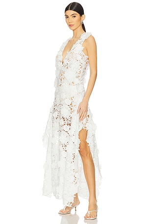 x REVOLVE Blake Floral Lace Dress AKNVAS