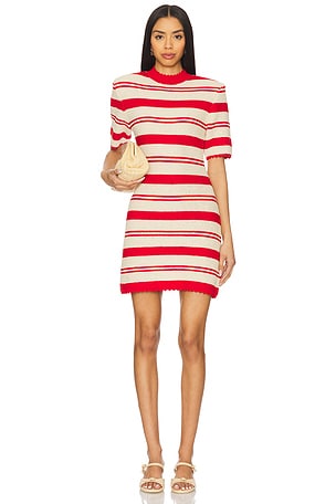 Aidan Two Toned Knit Dress AKNVAS