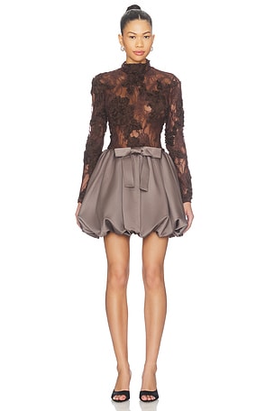 ROBE DE COCKTAIL EN DENTELLE JETTE  AKNVAS