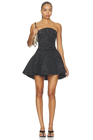 Lefa Denim Cocktail Dress AKNVAS