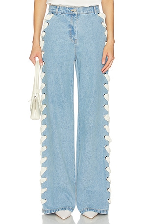 Lyd Laced Denim Trouser AKNVAS