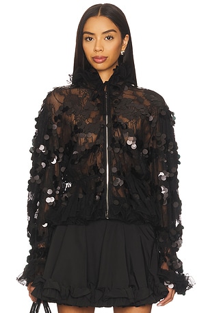 Sofie Sequin Lace Jacket AKNVAS