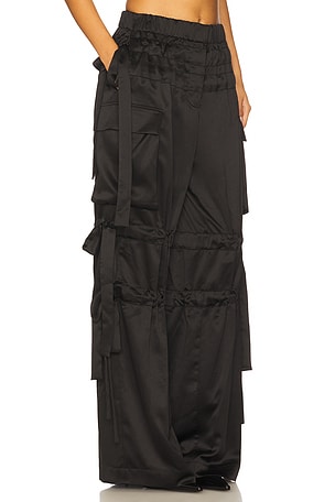 AKNVAS Odin Tie Trousers in Black