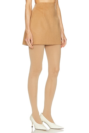 AKNVAS x REVOLVE Cherry Skirt in Tan