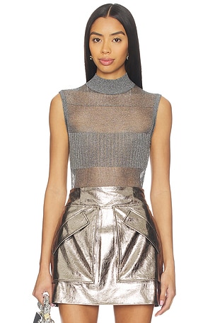 Leonora Ultra Fine Pointelle Top AKNVAS