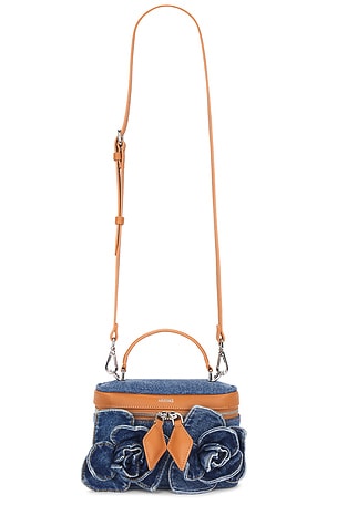 x REVOLVE Rose Denim Bag AKNVAS