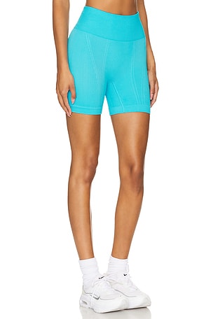 ALALA Barre Short Barre Seamless Short in Teal