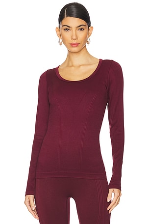 Barre Seamless Long Sleeve Tee ALALA