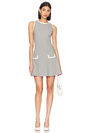 alice and olivia drop waist dress Alice + Olivia Arden Drop Waist Mini Dress, Size 0 main image 0