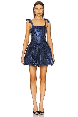 Maryann Drop Waist Mini Dress Alice + Olivia