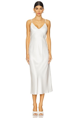 Kiro V Neck Slip Dress Alice + Olivia