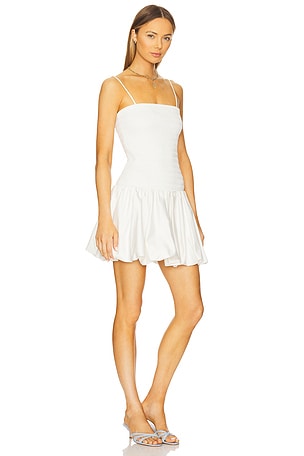 Alice + Olivia Arden Mini Dress in White