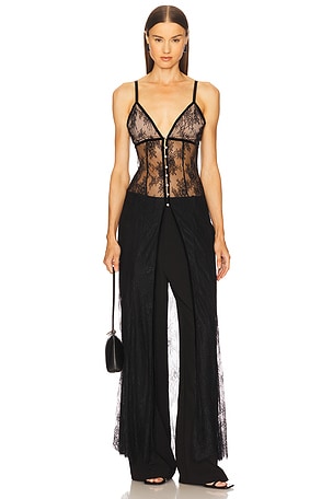 Melodie Lace Maxi Dress Alice + Olivia