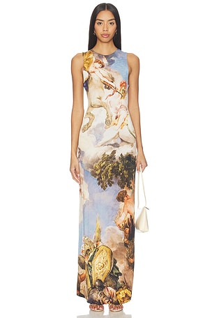 Augusta Maxi Dress Alice + Olivia