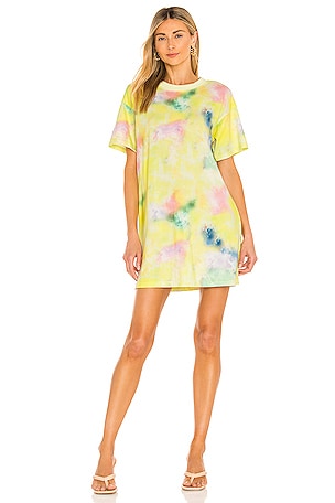 Garner Drop Shoulder Boxy T Shirt Dress Alice + Olivia