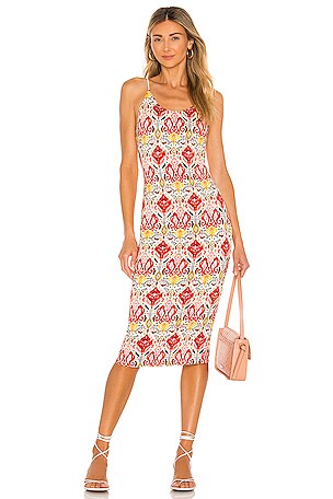 knee length dresses for ladies Delora Dress | Misa Los Angeles | XXS main image 1