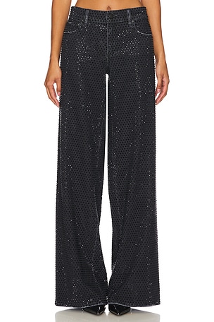 Trish Embellished Baggy Jean Alice + Olivia