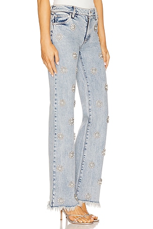 Alice + Olivia JEAN FLARE ROXIE en Bleu