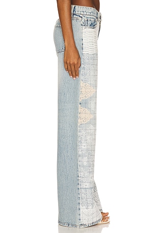 Alice + Olivia Trish Baggy Jean