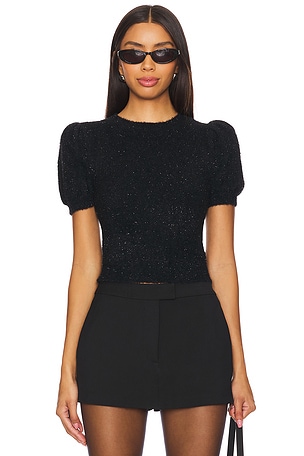 Ciara Puff Sleeve Sweater Alice + Olivia