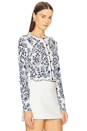 Alice + Olivia Carson Cardigan in Blue