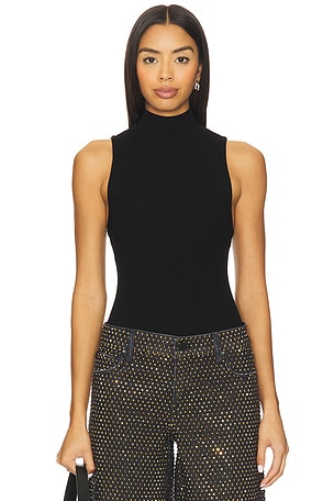 Darcey Novelty Ribbed Tank Alice + Olivia