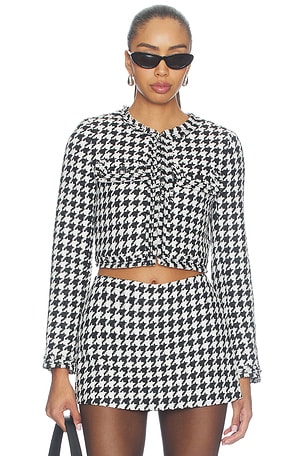 JAQUETA QUADRADA DUMONT  Alice + Olivia