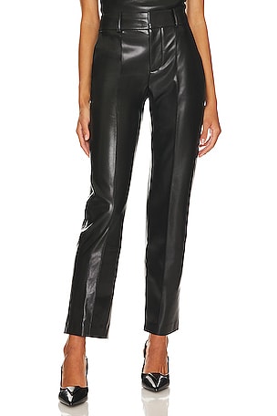 Ming Faux Leather Pant Alice + Olivia
