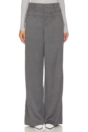 Double Waist Trouser Alice + Olivia