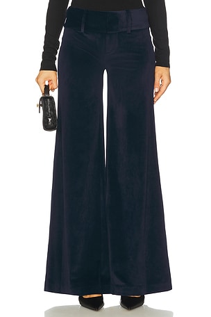 Olivia Low Rise Wide Leg Flare Pant Alice + Olivia