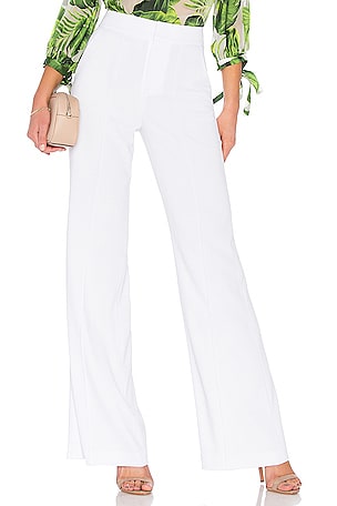 Dylan High Waisted Fitted Pant Alice + Olivia