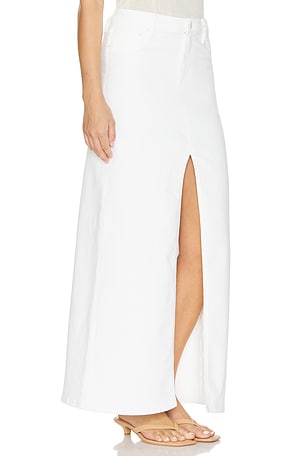 Alice + Olivia Rye Maxi Skirt in White