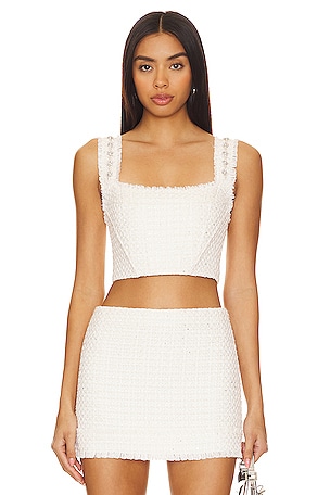 MAJORELLE Kendall Top in White