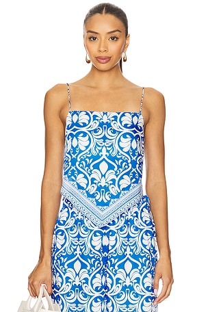 Yuri Scarf Top Alice + Olivia