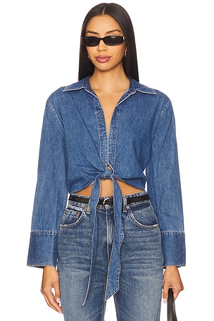 Hannon Button Down Alice + Olivia