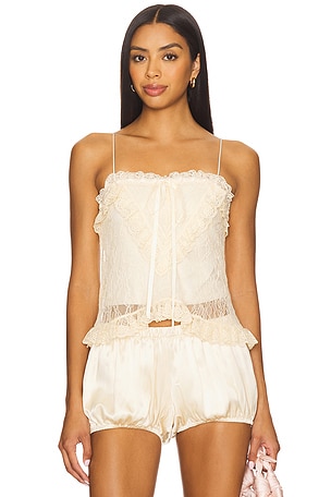 Alessia Crop Top Alice + Olivia