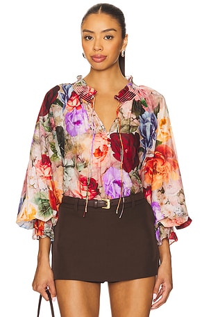 Norah Sleeveless Blouse Alice + Olivia