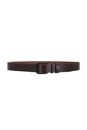 32mm Belt With Metal Logo Keeper ALLSAINTS